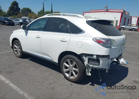 2011 Lexus Rx 350 z USA, uszkodzony, nr VIN JTJZK1BA5B2003722